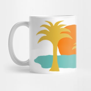 Sunset Palm Beach Mug